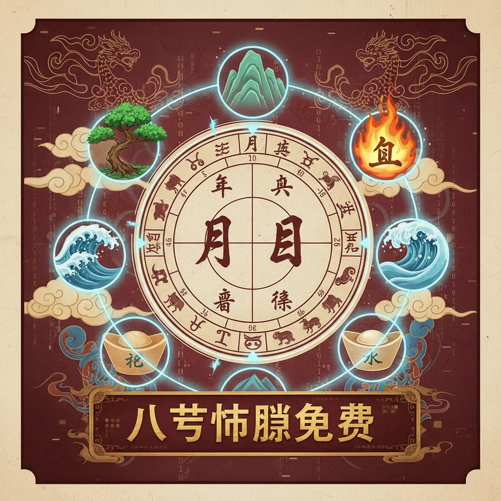 八字命盤免費 - 五行結構