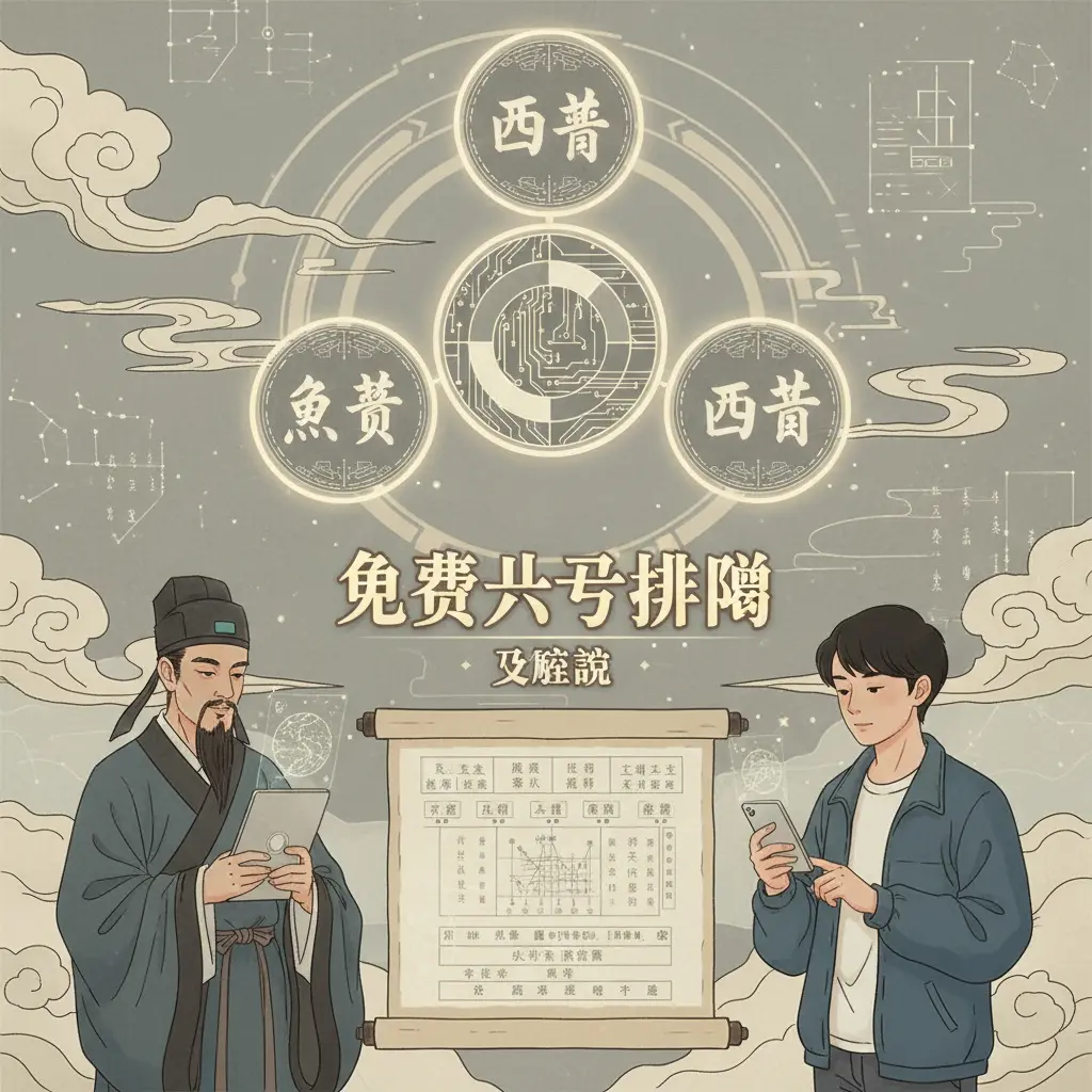 免費八字排盤及解說 - 子平八字