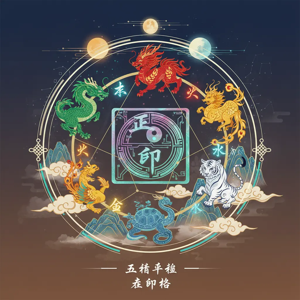 正印格 - 五行平衡