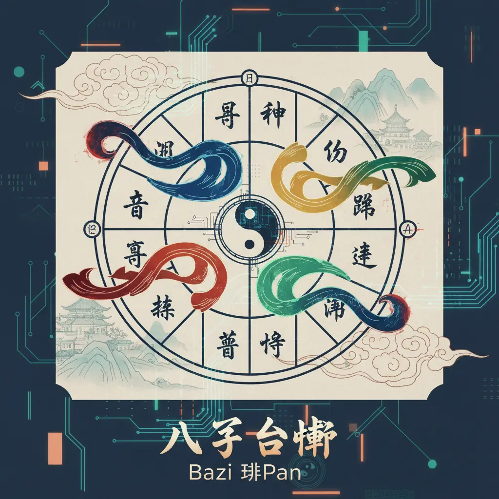 八字排盘 - 八字合衝
