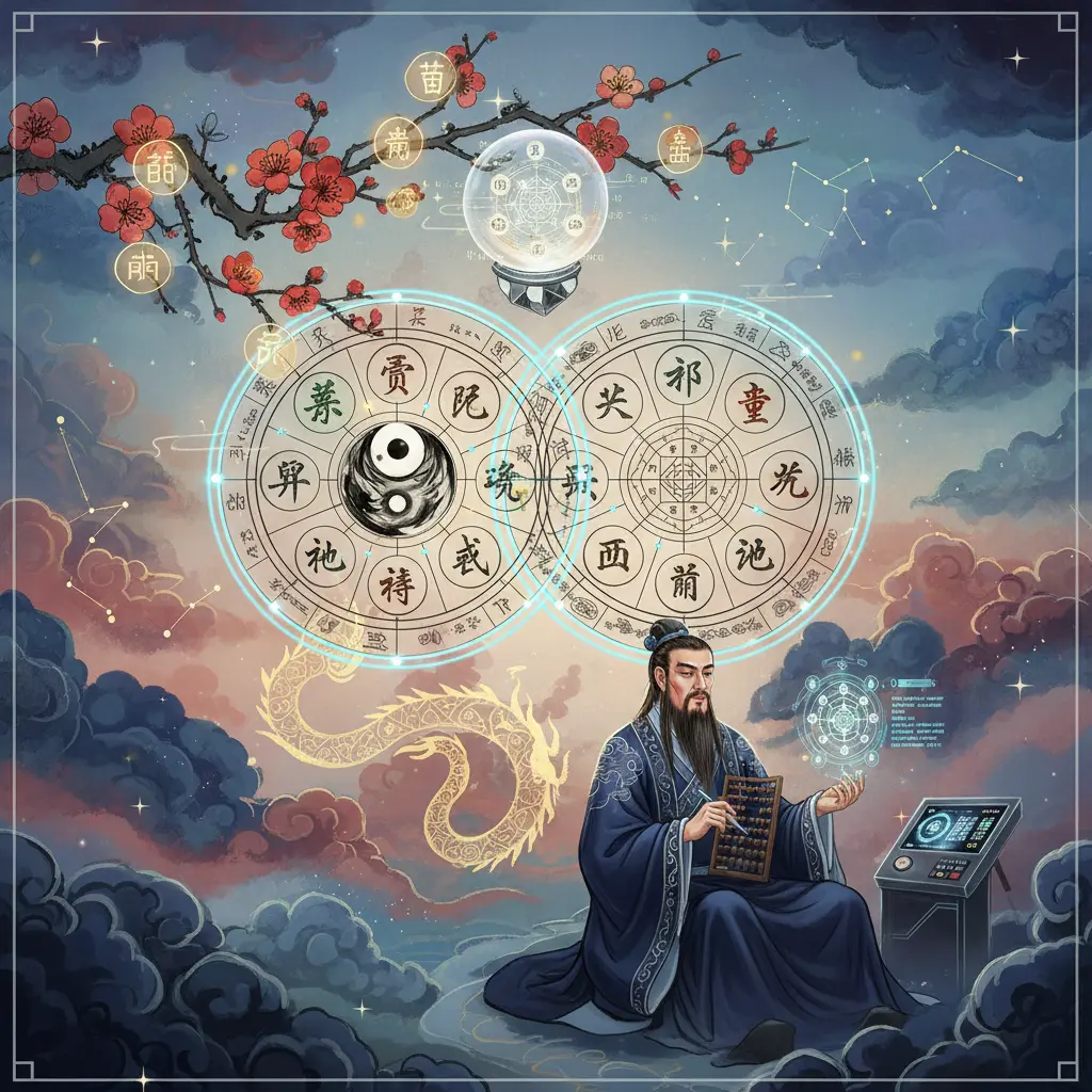 八字合盤 - 梅花易數