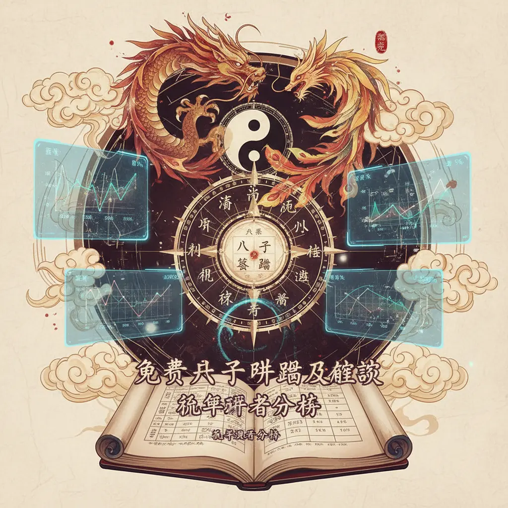 免費八字排盤及解說 - 流年運勢