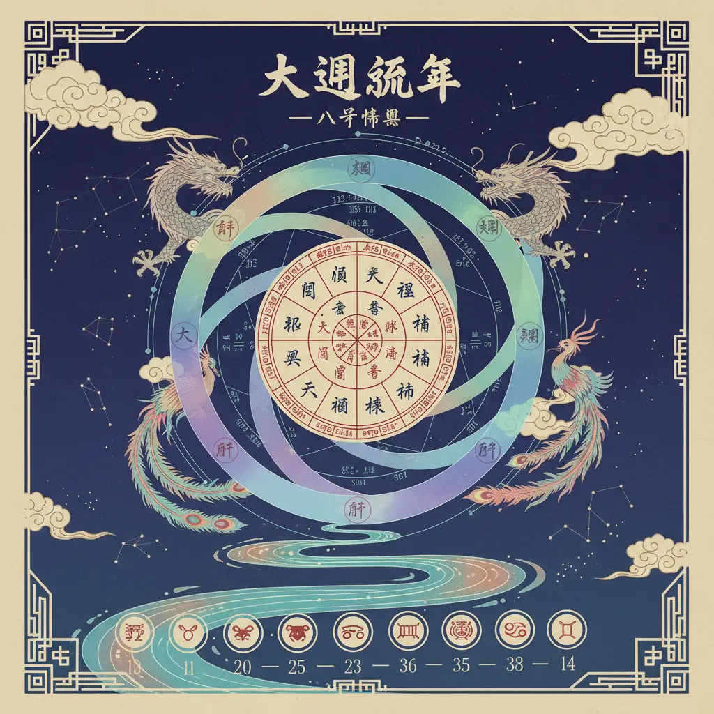 八字命盤 - 大運流年