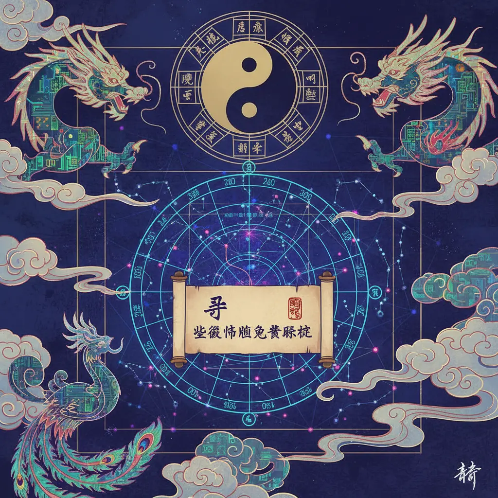 紫微命盤免費解析 - 易經