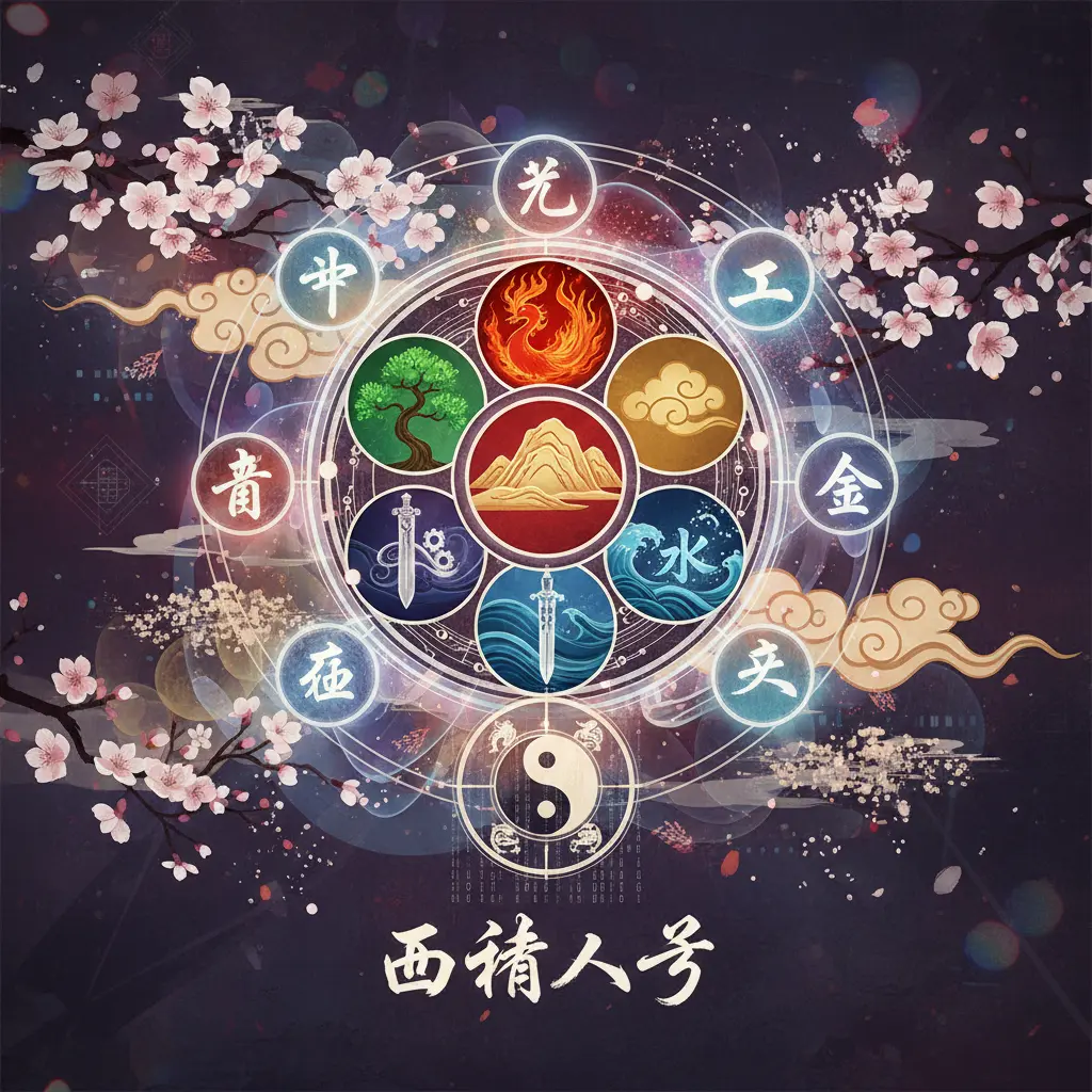 五行八字 - 五行