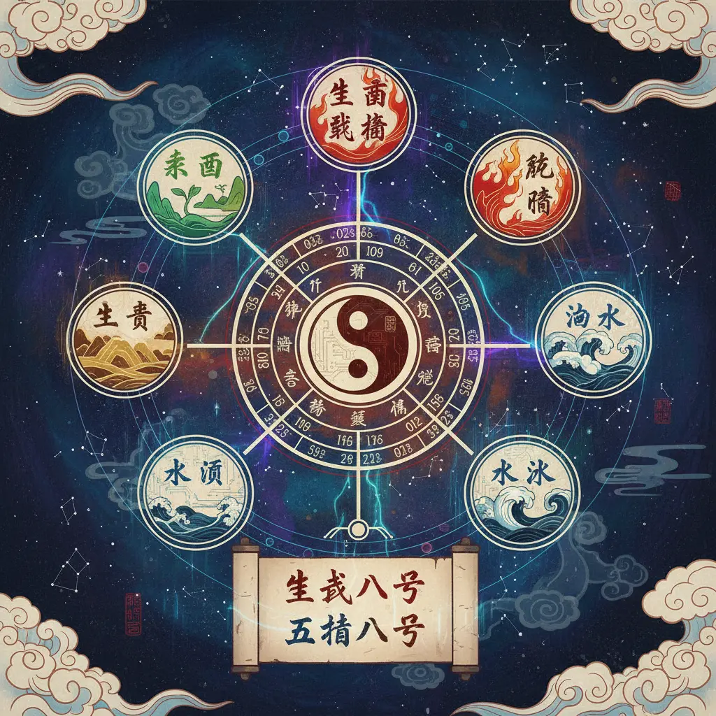 五行八字 - 生辰八字