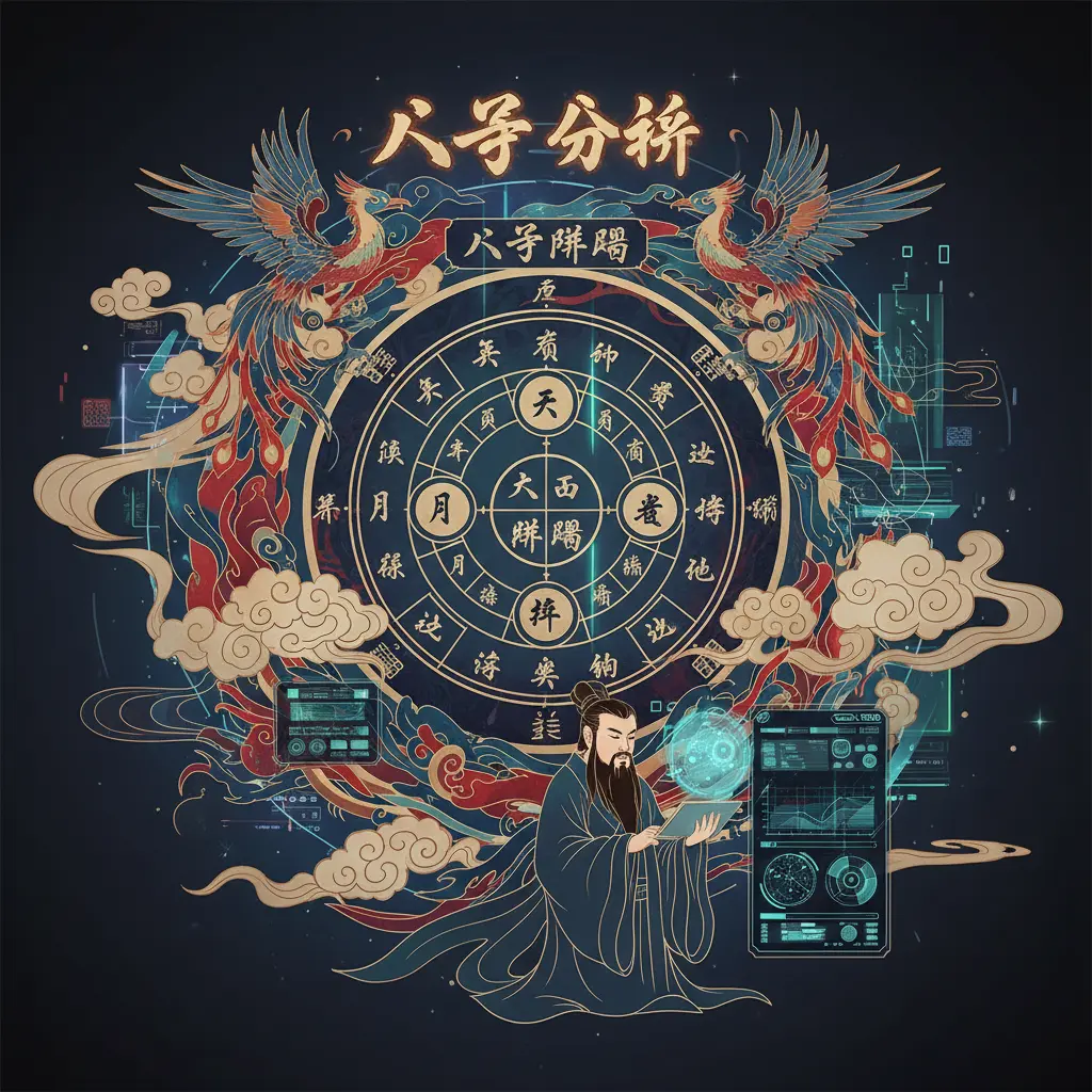 八字分析 - 八字排盤