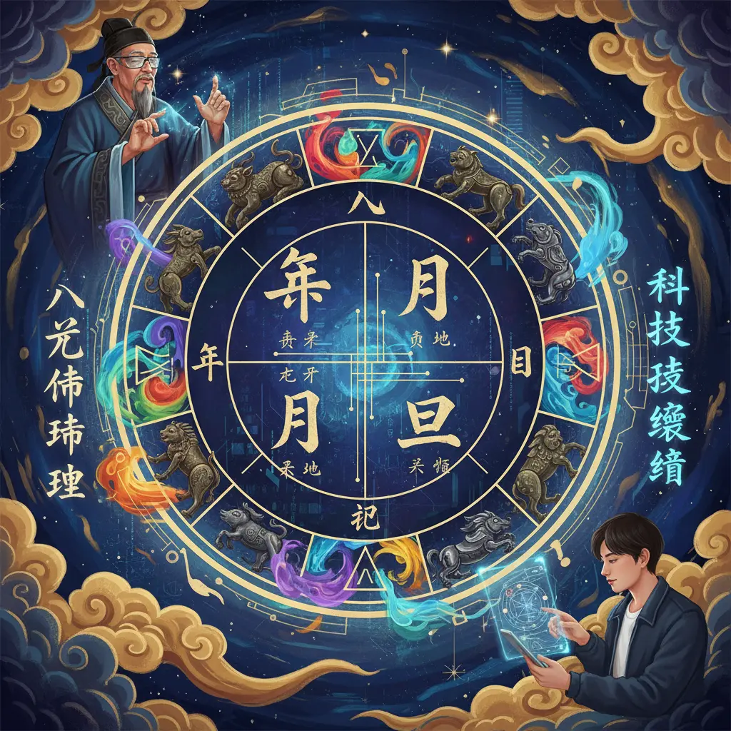 八字算命 - 八字命盤