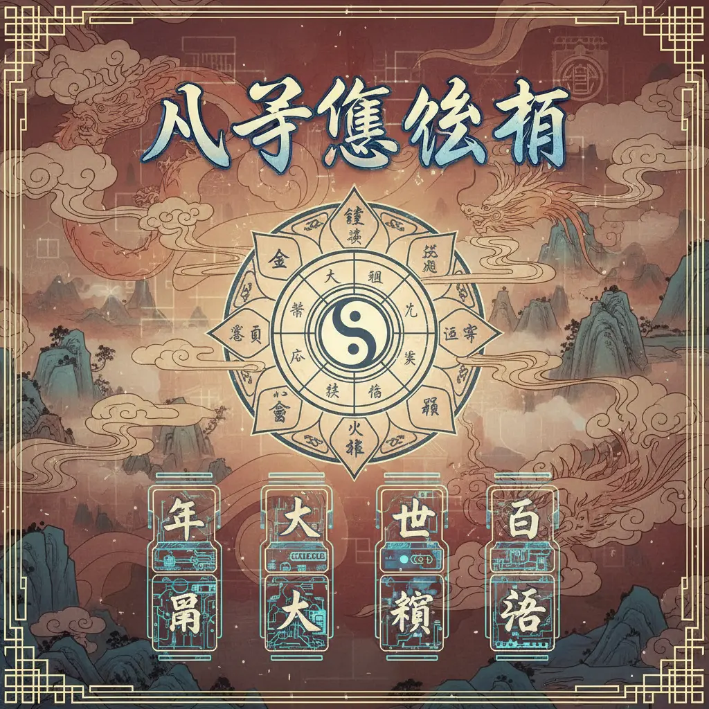 八字怎麼看 - 命盤