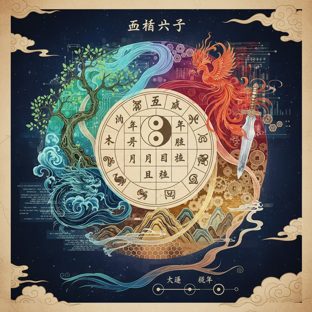 八字排盘 - 五行