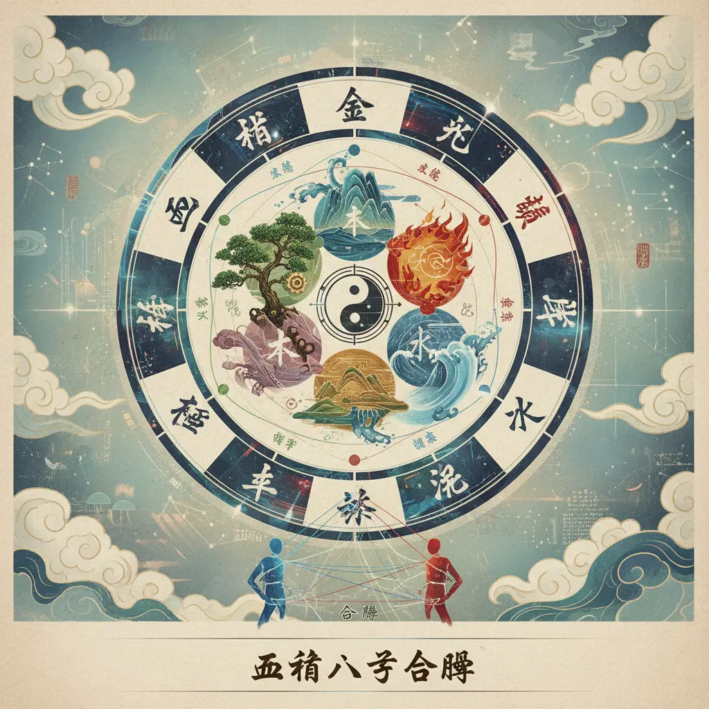八字合盤 - 五行