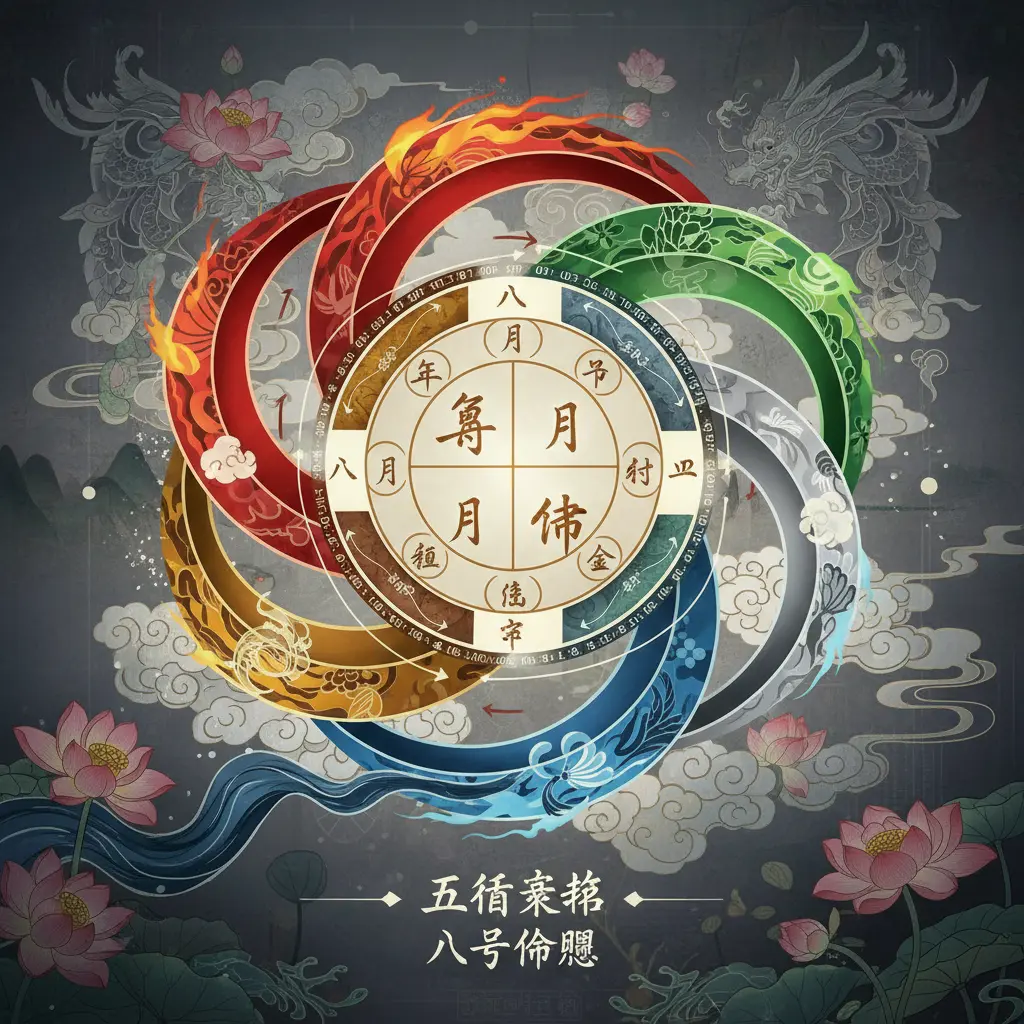 八字命盤 - 五行結構