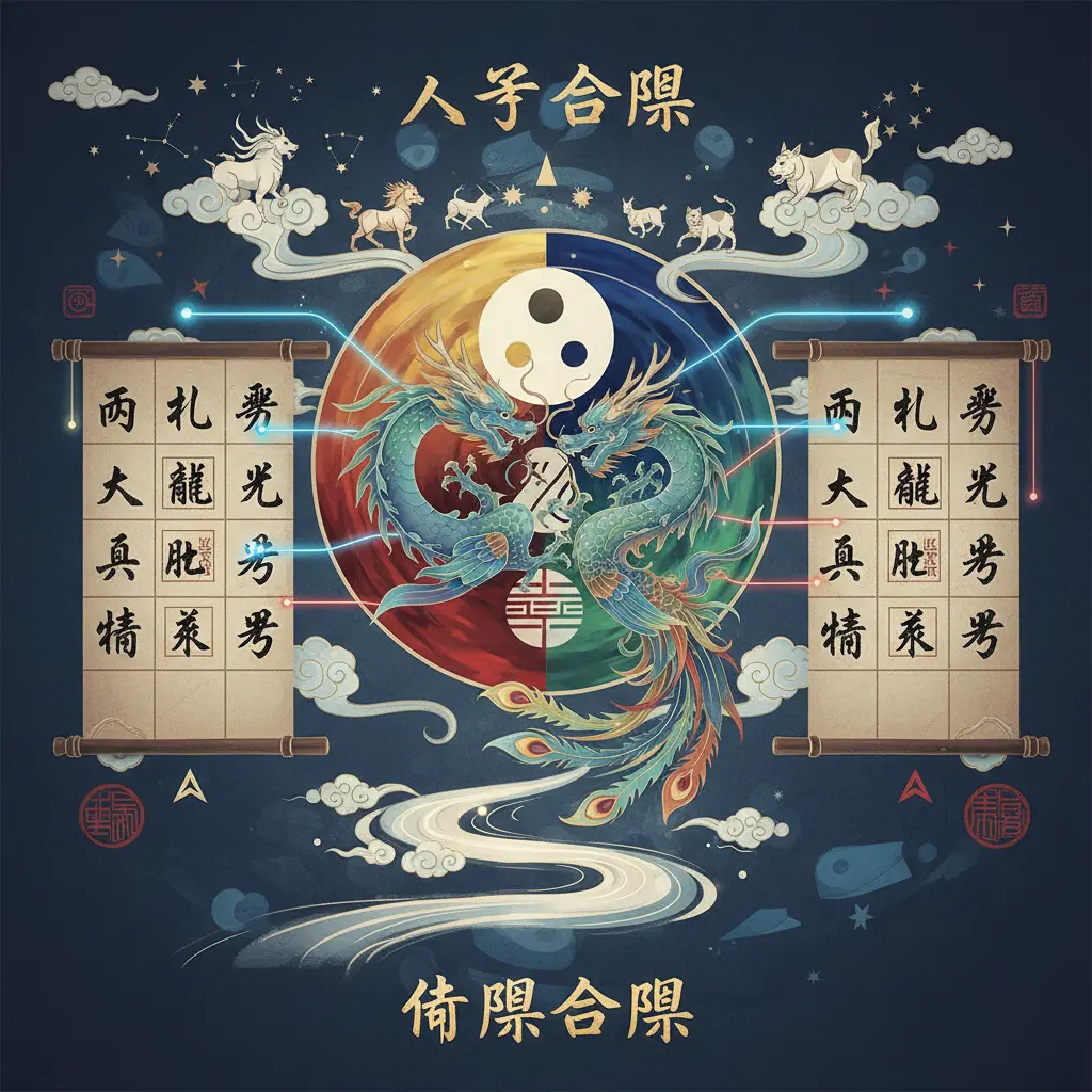 命盤八字 - 八字合盤