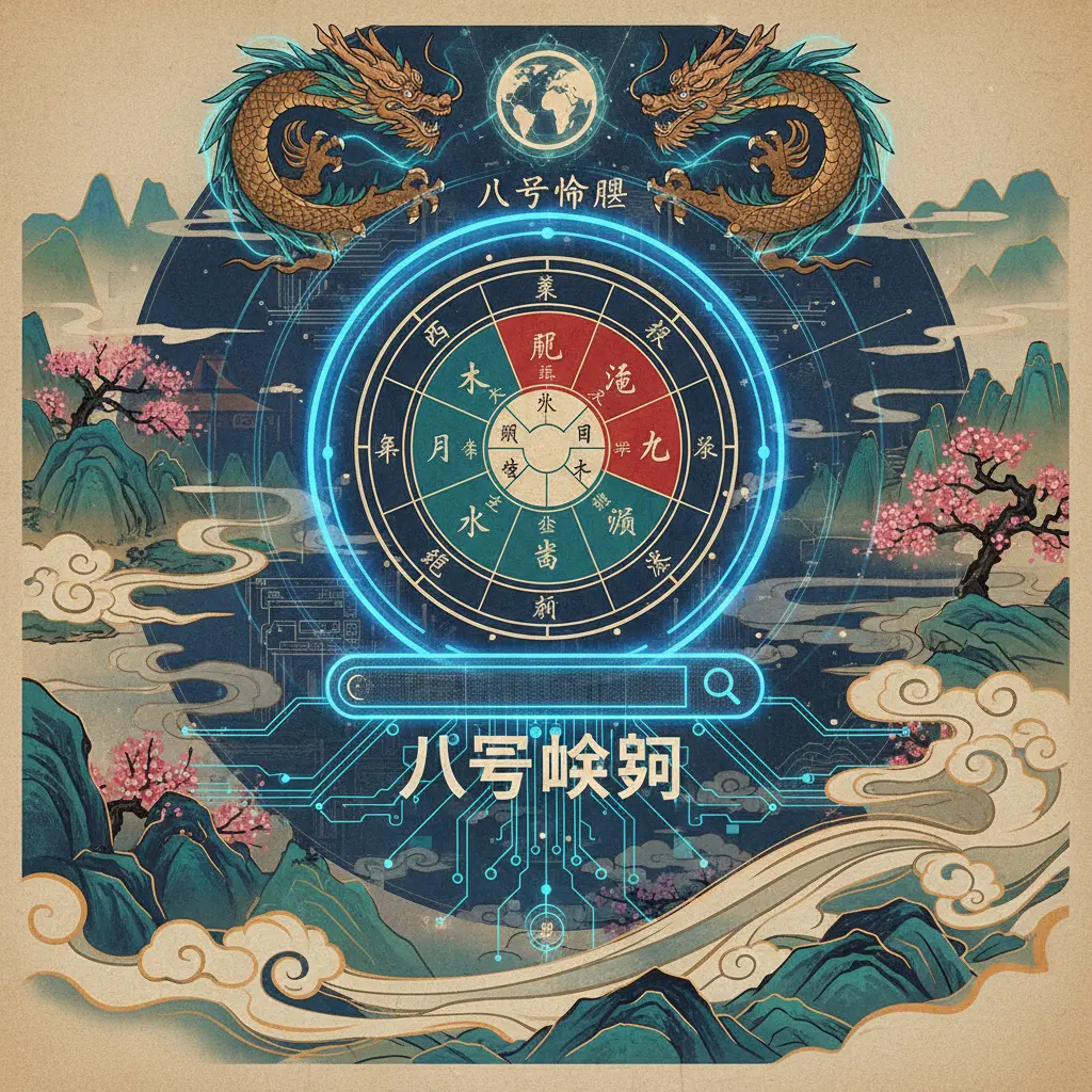 八字查詢 - 八字命盤