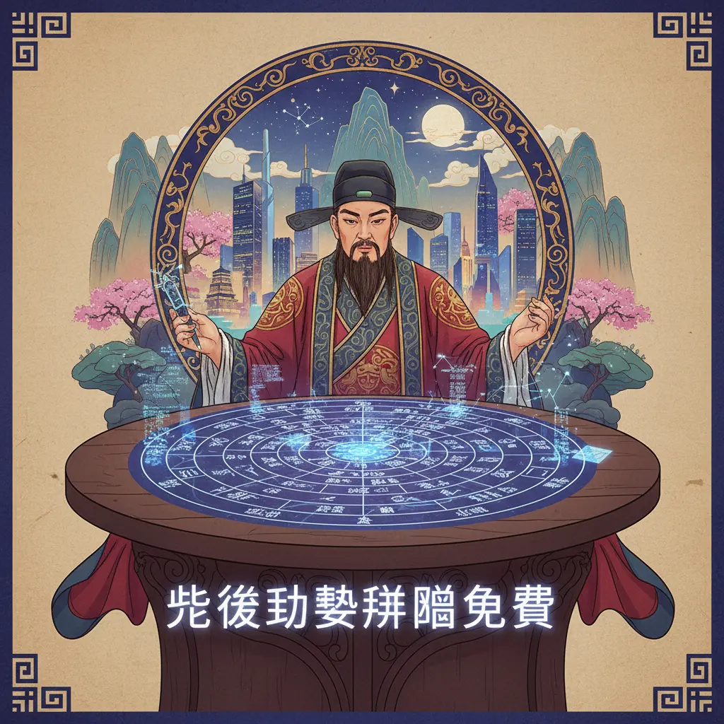 紫微斗數排盤免費 - 占卜