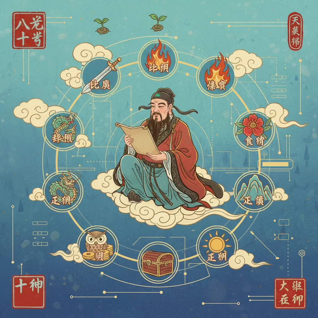 正印 - 八字十神