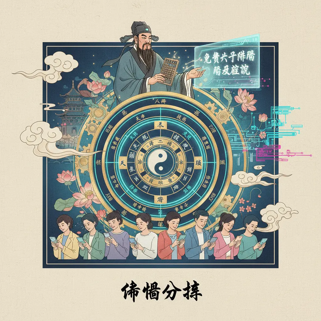 免費八字排盤及解說 - 命盤分析