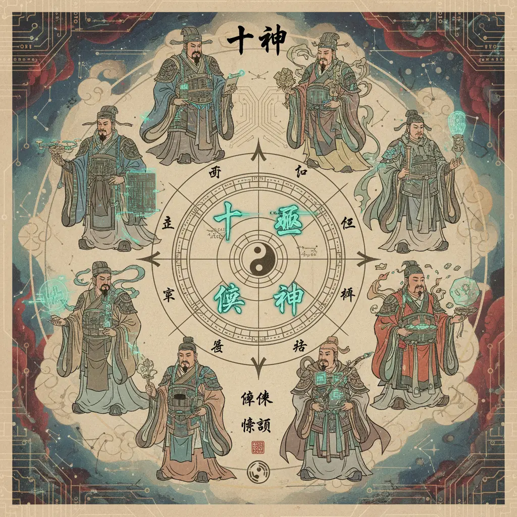 八字排盤 - 十神