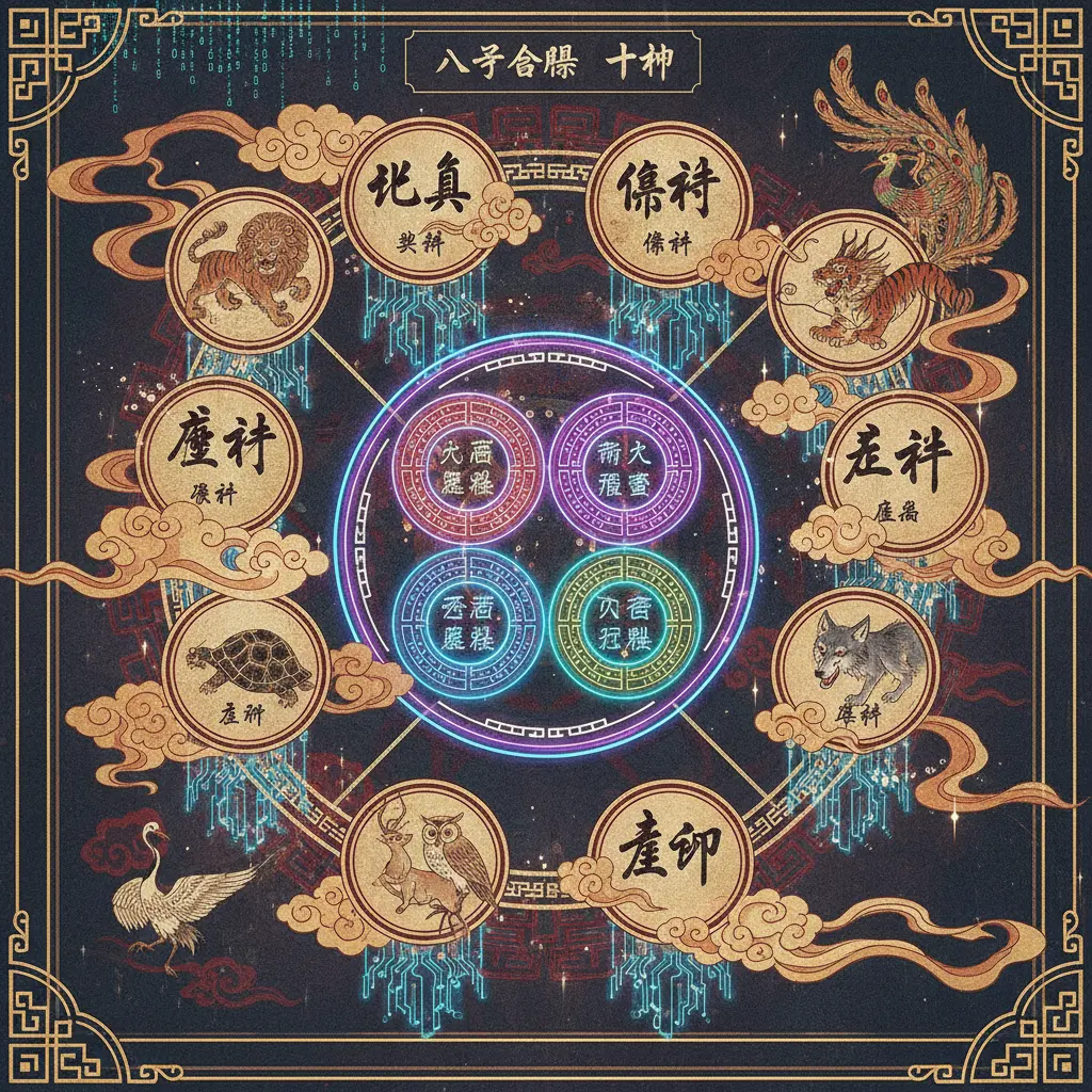 八字合盤 - 十神