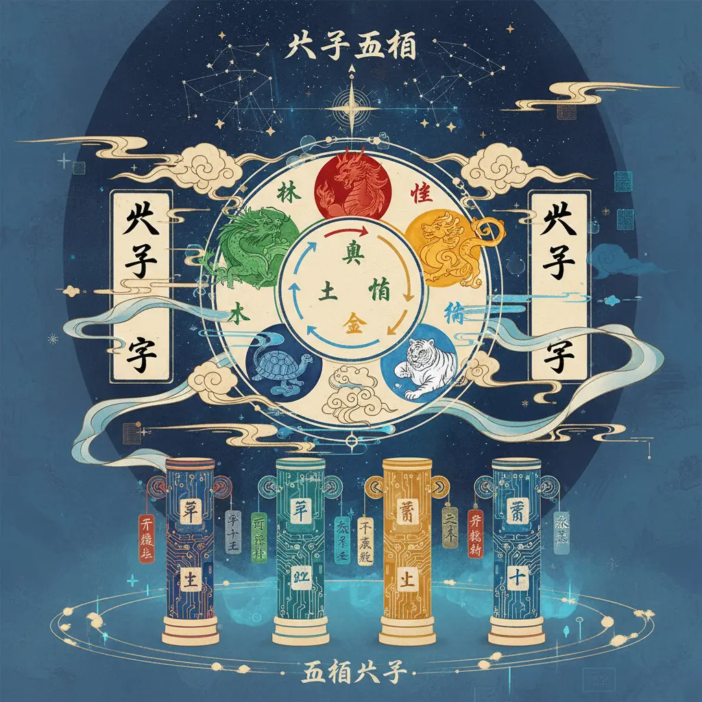 五行八字 - 八字五行