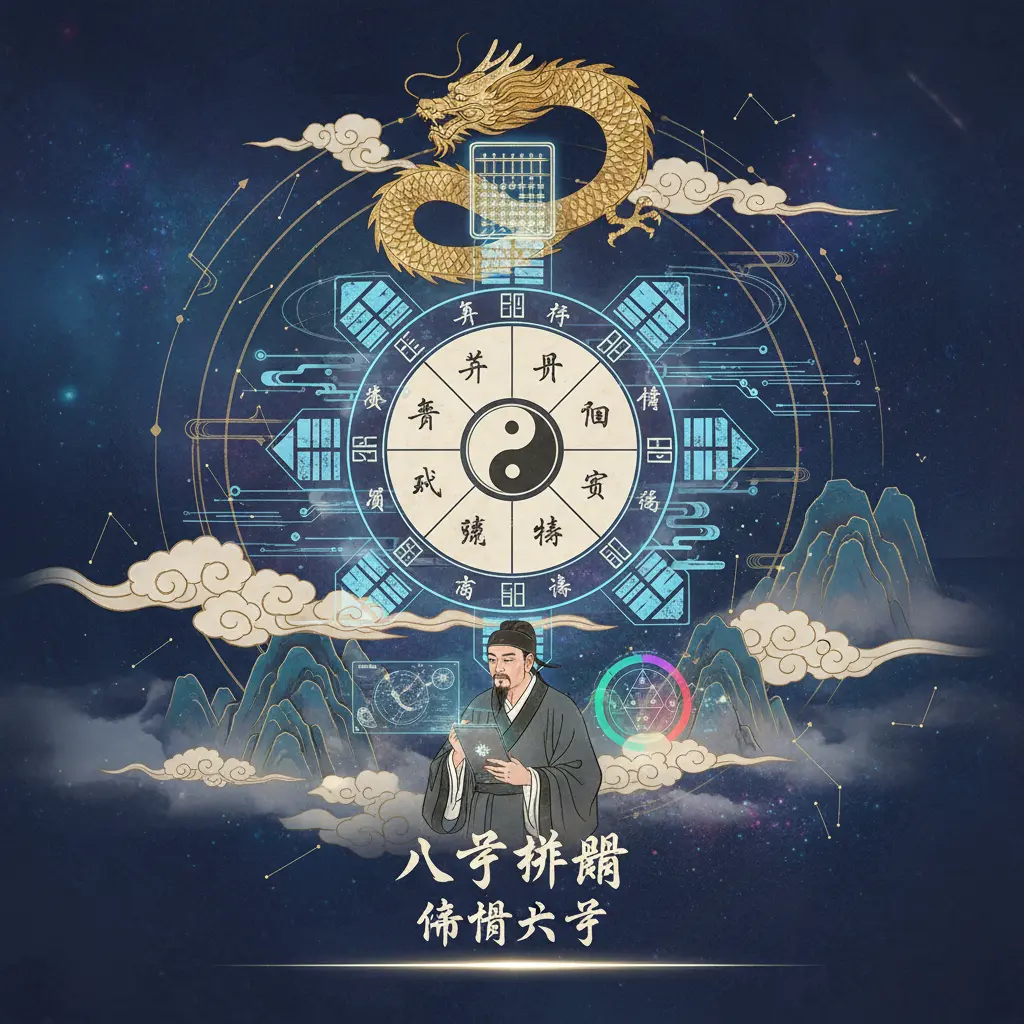 命盤八字 - 八字排盤