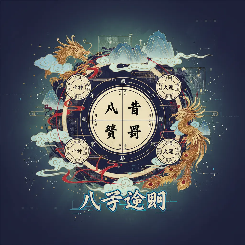 八字查詢 - 八字排盤