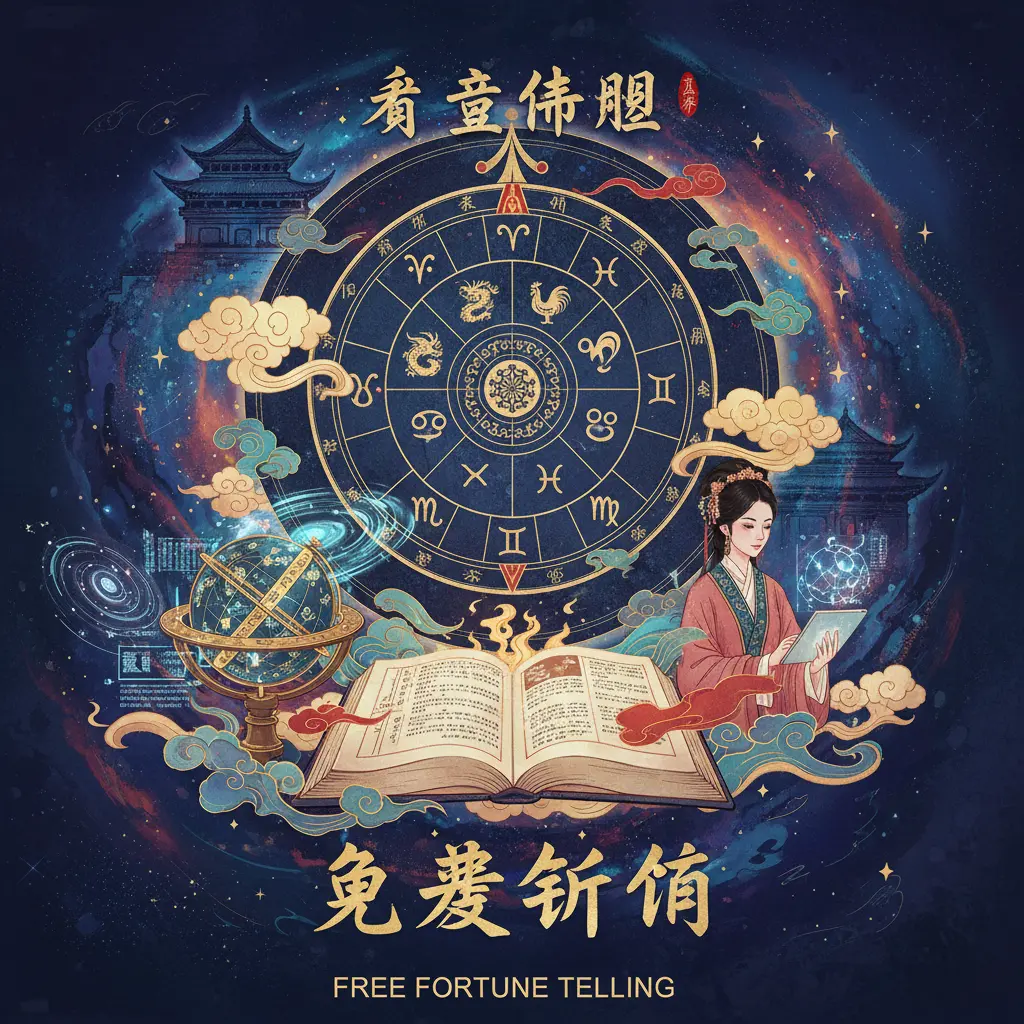 免費算命 - 星座命盤